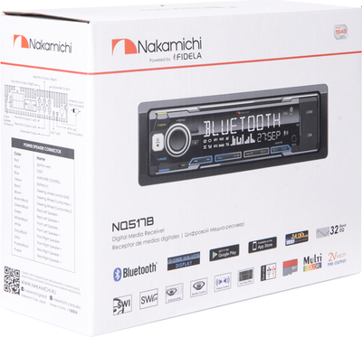 Бездисковая автомагнитола Nakamichi NQ517B