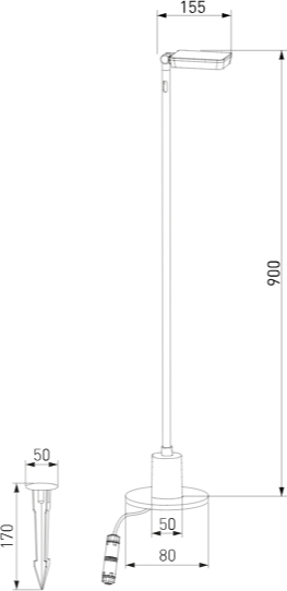 Светильник уличный Elektrostandard Joli 35182/F