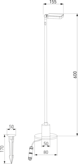 Светильник уличный Elektrostandard Joli 35182/S