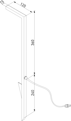 Светильник уличный Elektrostandard Stels 35181/S