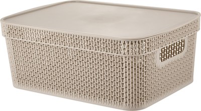 Корзина Keeplex Ajur с крышкой / KL411511005 - фото