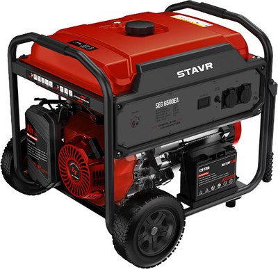 Бензиновый генератор Ставр SEG 6500EA - фото