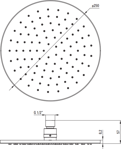 Душевая система со смесителем Deante Box BXYZDEBT