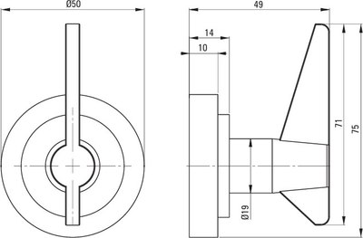 Крючок для ванной Deante Temisto ADT M111