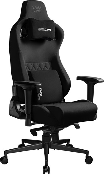 Кресло геймерское Vmmgame Maroon New Era / OT-D06-VRBK-NE (Velour Black) - фото