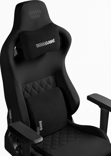 Кресло геймерское Vmmgame Maroon New Era / OT-D06-VRBK-NE (Velour Black)