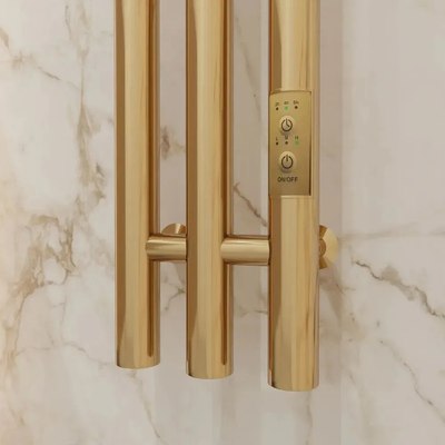 Полотенцесушитель электрический Маргроид Inaro 3 СНШ 120x6x12 6 крючков