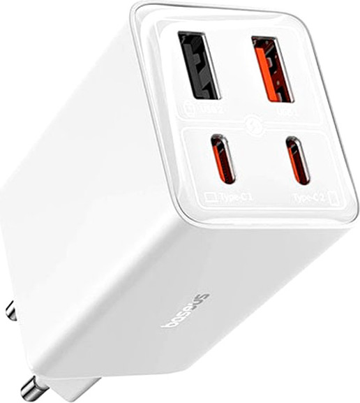 Зарядное устройство сетевое Baseus GaN6 Pro 100W EU / P10162705212-00 - фото