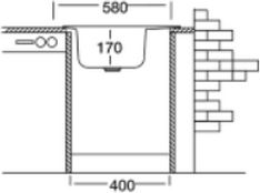 Мойка кухонная КромРус EC 296 RUS