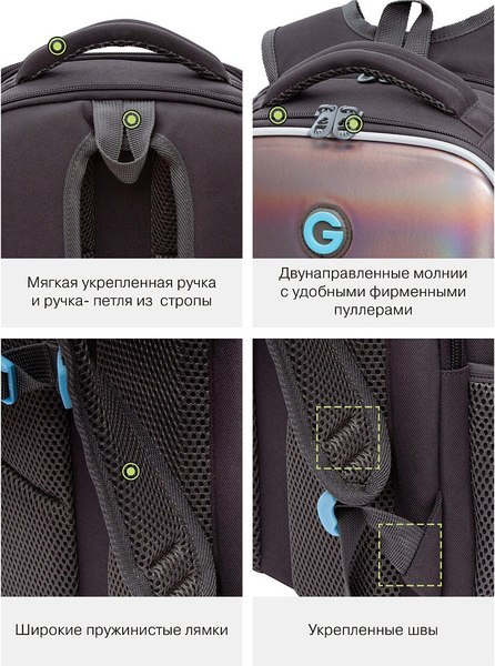 Школьный рюкзак Grizzly RAw-594-11