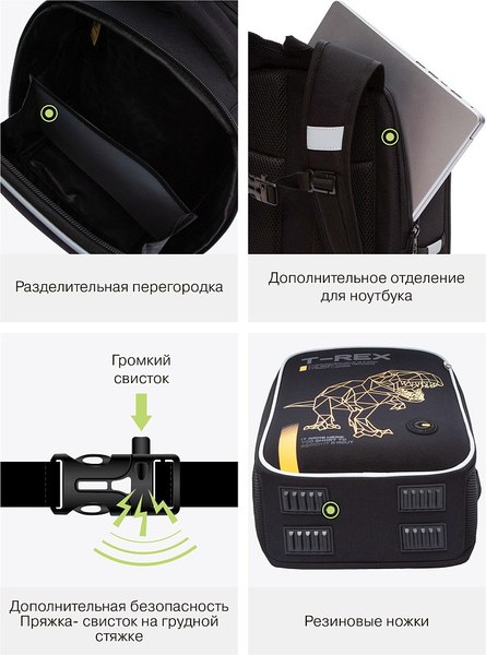 Школьный рюкзак Grizzly RAw-595-1