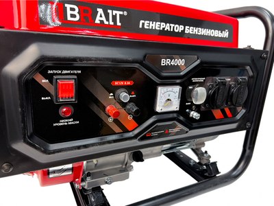 Бензиновый генератор Brait BR4000