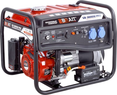Бензиновый генератор Brait GB-3800SE PRO - фото