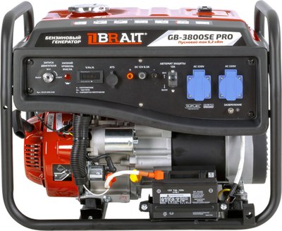 Бензиновый генератор Brait GB-3800SE PRO