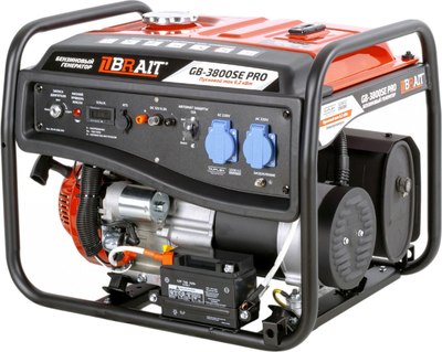 Бензиновый генератор Brait GB-3800SE PRO