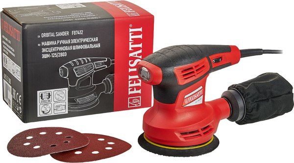 Эксцентриковая шлифовальная машина Felisatti FT8721