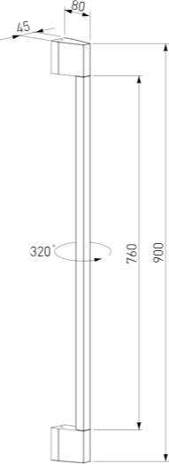 Бра уличное Elektrostandard Argos 35122/D