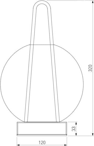 Прикроватная лампа Евросвет Frasco 80507/1