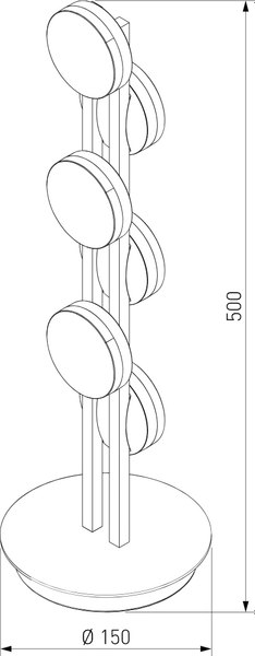 Прикроватная лампа Евросвет Tapioca 90332/6