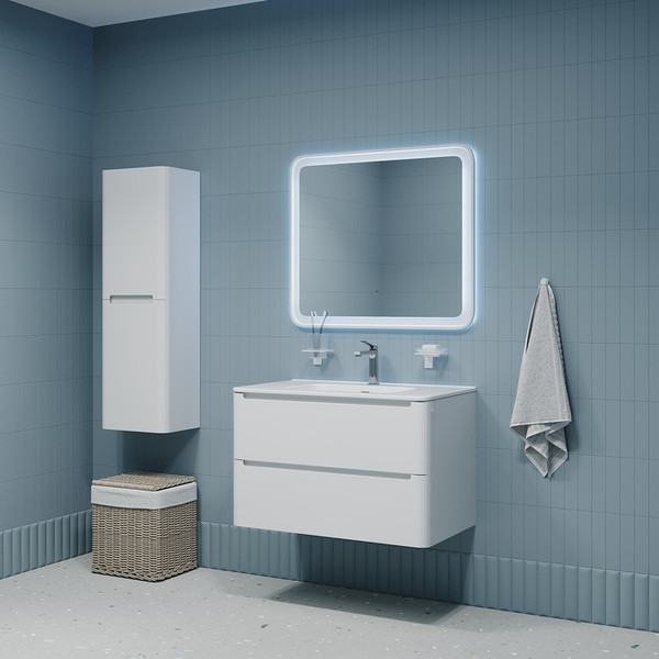 Шкаф-полупенал для ванной IDDIS Edifice EDI35W0i97