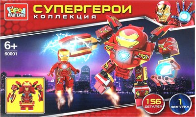 Конструктор Город мастеров Супергерои / 60001-CY - фото