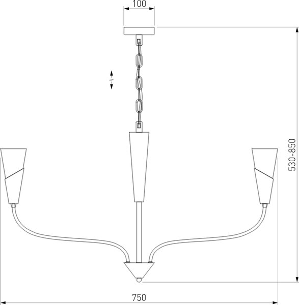 Люстра Евросвет Rhyton 60167/6