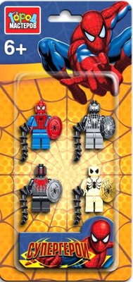 Элемент конструктора Город мастеров Фигурки супер герои / 18145-ZH - фото