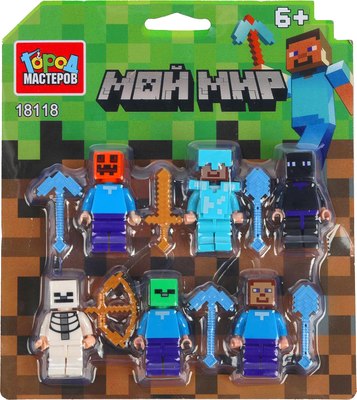Элемент конструктора Город мастеров Фигурки мой мир / 18118-ZH - фото
