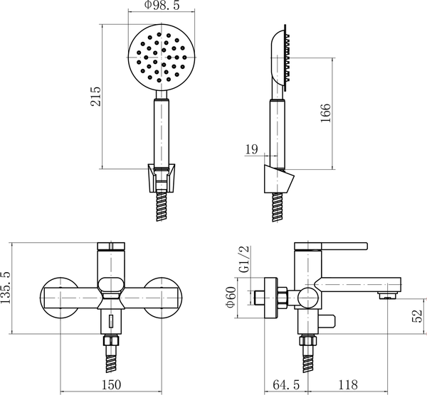 Смеситель Fashun A53030