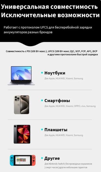 Портативное зарядное устройство Romoss PPU10