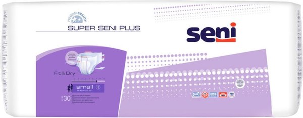 Подгузники для взрослых Seni Super Plus Small