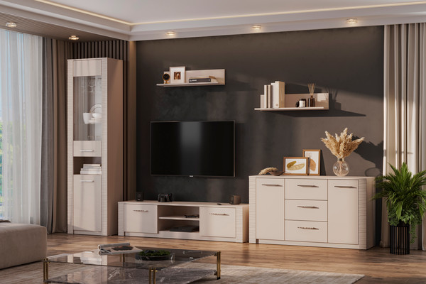 Тумба NN мебель Калипсо Для телевидеоаппаратуры 1.3м