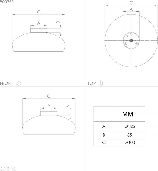 Потолочный светильник Eglo Mogano 900359