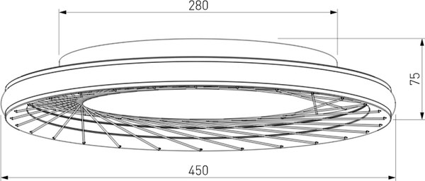 Потолочный светильник Евросвет Parafe 40022/1 LED
