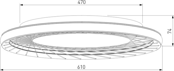 Потолочный светильник Евросвет Parafe 40023/1 LED