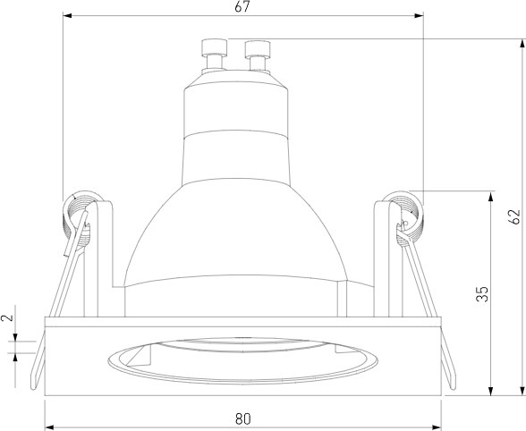 Точечный светильник Elektrostandard Minnie 25057/01