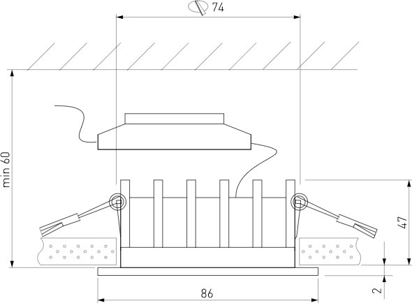Точечный светильник Elektrostandard Combi 25067/LED
