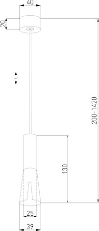Потолочный светильник Elektrostandard Pino 50311 LED