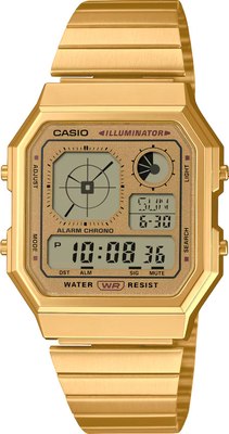 Часы наручные мужские Casio A-130WEG-9A - фото