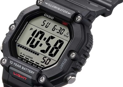Часы наручные мужские Casio AE-1600H-1A