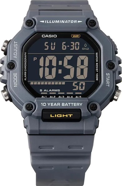Часы наручные мужские Casio AE-1600H-8B