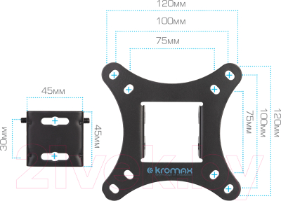 Кронштейн для телевизора Kromax Vega-8
