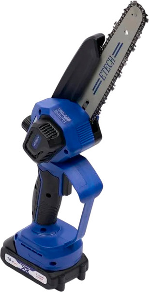Пила цепная аккумуляторная Etech NS-18/8BL / 25168 - фото