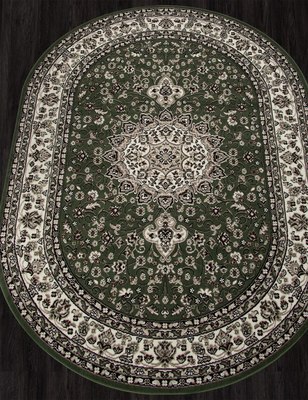 Ковер Merinos Gavana D411-OVAL-GREEN