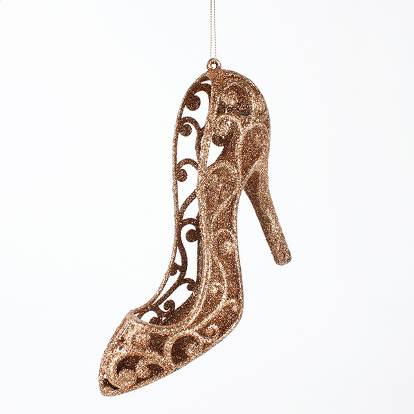 Елочная игрушка Darvish Туфелька ажурная / DV-C-123