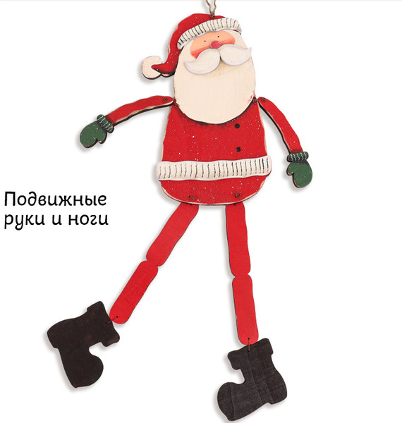 Подвеска новогодняя Darvish Санта / DV-C-360