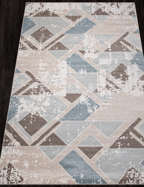 Ковер Merinos Naturel D979-STAN-BEIGE-BLUE