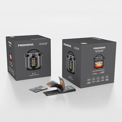 Мультиварка-скороварка Redmond MP111 (черный)