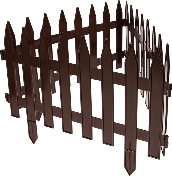 Изгородь декоративная GREENGO Gotika 35x210см 5 секций