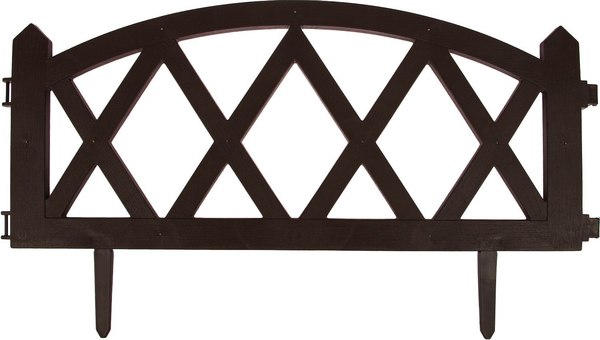 Изгородь декоративная GREENGO Modern 35x232см 4 секции - фото